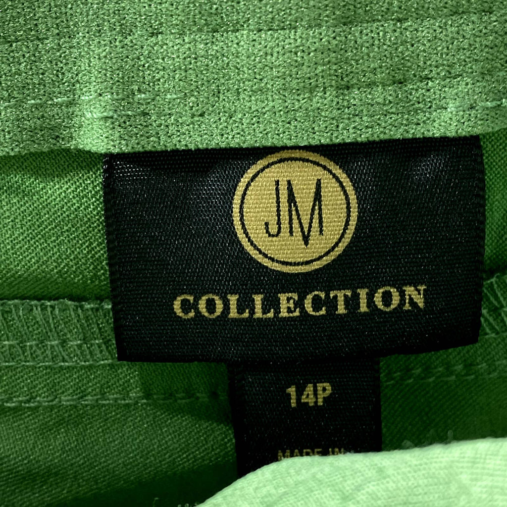 JM COLLECTION Women's Petite Pickled Tummy-Control Curvy-Fit Straight-Leg Pants