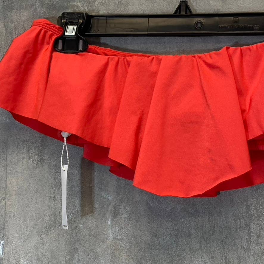 TRINA TURK Women's Poppy Flutter Off-The Shoulder Bandeau Bikini Top SZ 0