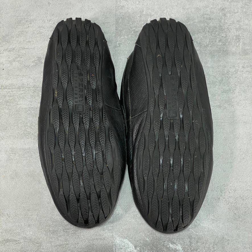 SPERRY Black Hampden Ventian Loafers SZ 12