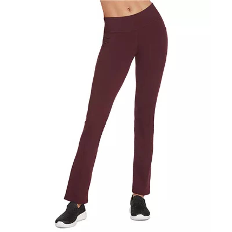 SKECHERS Women's Winetasting Gowalk High-Rise Pull-On Pants SZ L