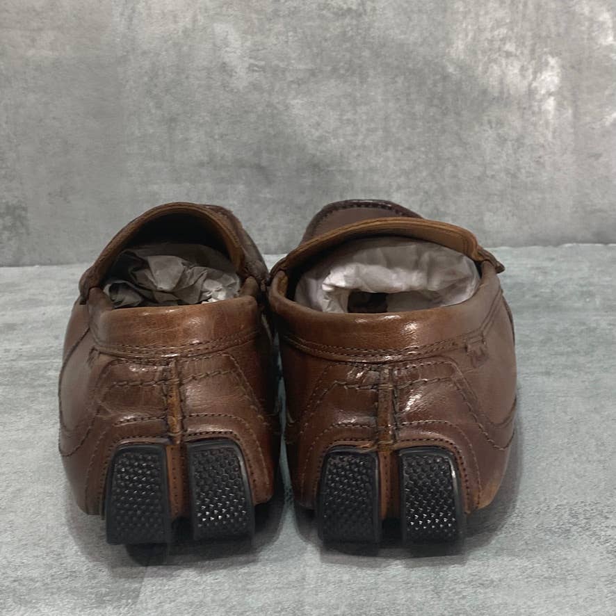 CLARKS Brown Ashmont Way Penny Drivers SZ 9.5