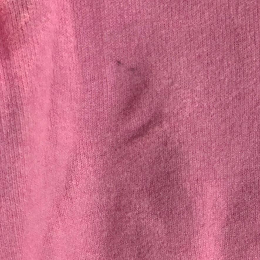 INC INTERNATIONAL Women's Pink Ruffle Shoulder Pullover Crewneck Sweater SZ L