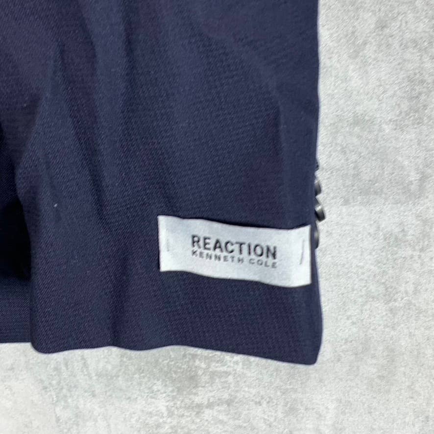 KENNETH COLE REACTION Men's Navy Short Techni-Cole Suit Jacket SZ 44S