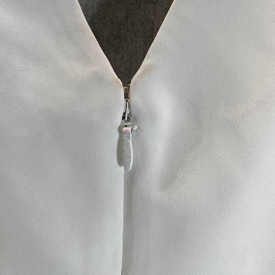 BCBGMAXAZRIA Women's 3D Floral Embroidered Mesh Puff-Sleeve Bodycon Mini Dress