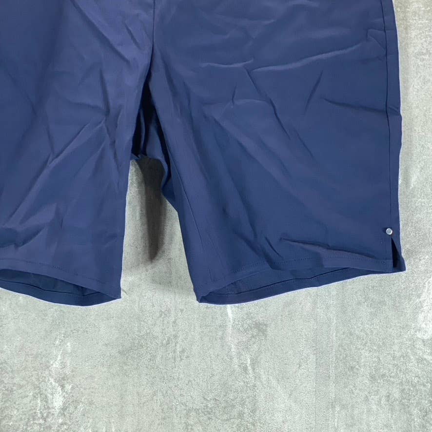 INC INTERNATIONAL Women's Deep Twilight Mid-Rise Bermuda Pull-On Shorts SZ 6