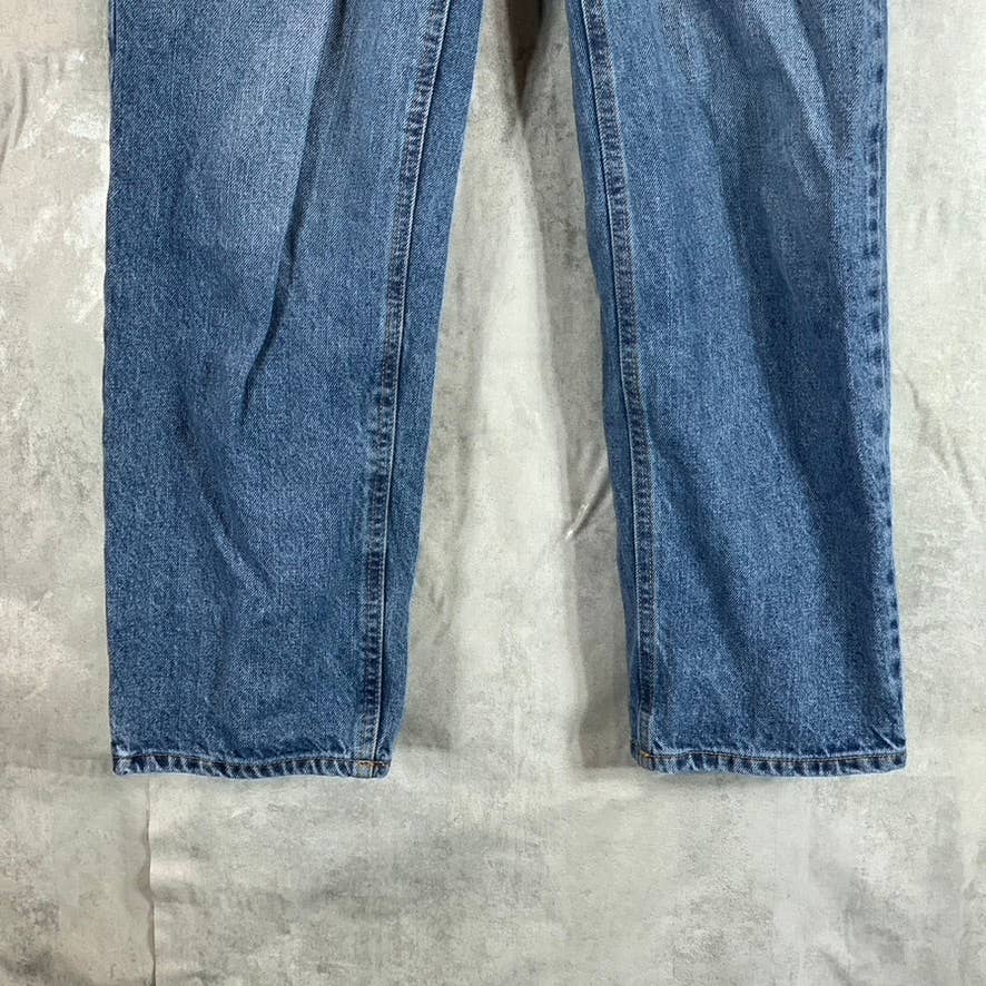 AND NOW THIS Women's Bamse High-Rise Crisscross Cropped Jeans SZ 26