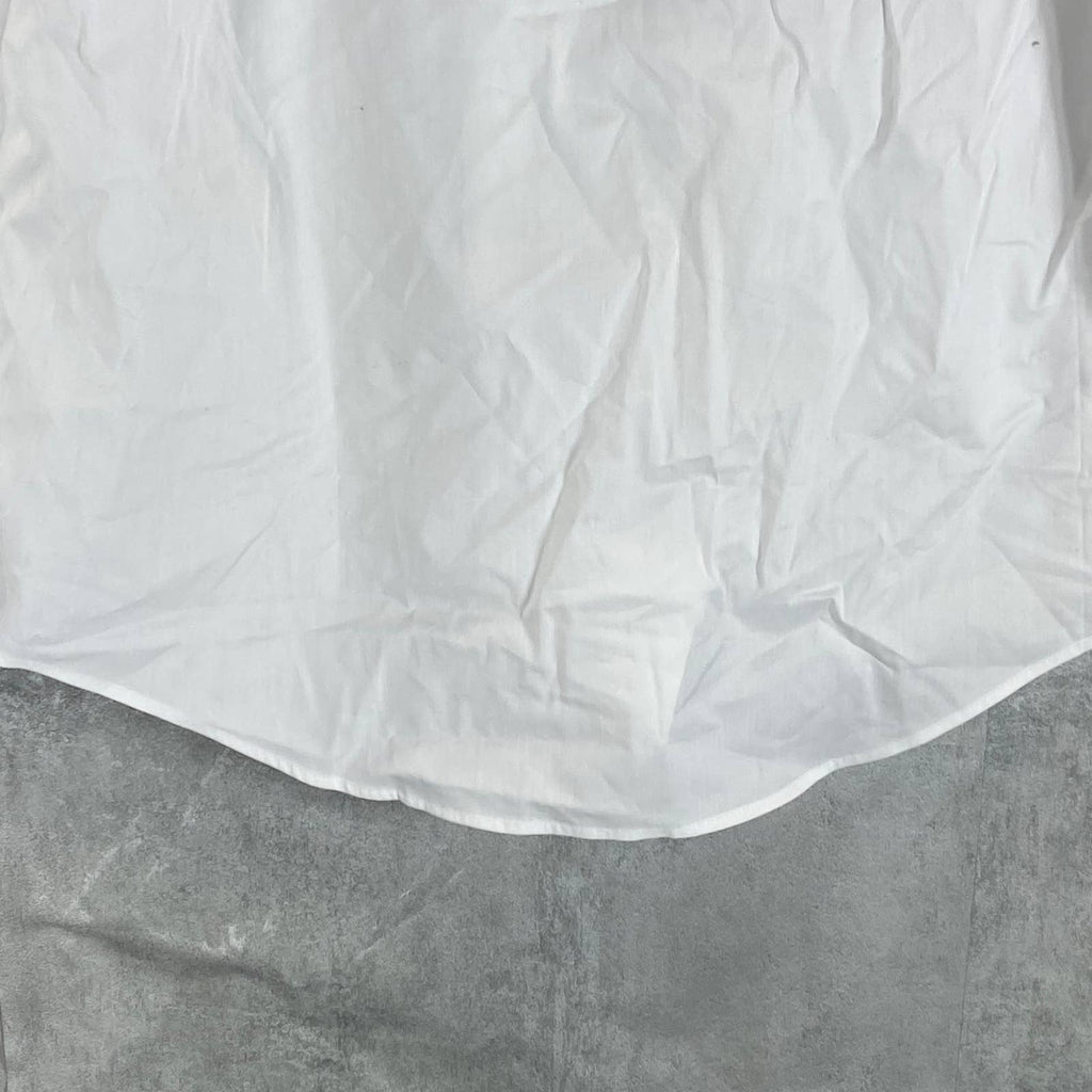 ALFANI AlfaTech Men's White Solid Regular-Fit Dress Shirt SZ S(14-14.5 32/33)