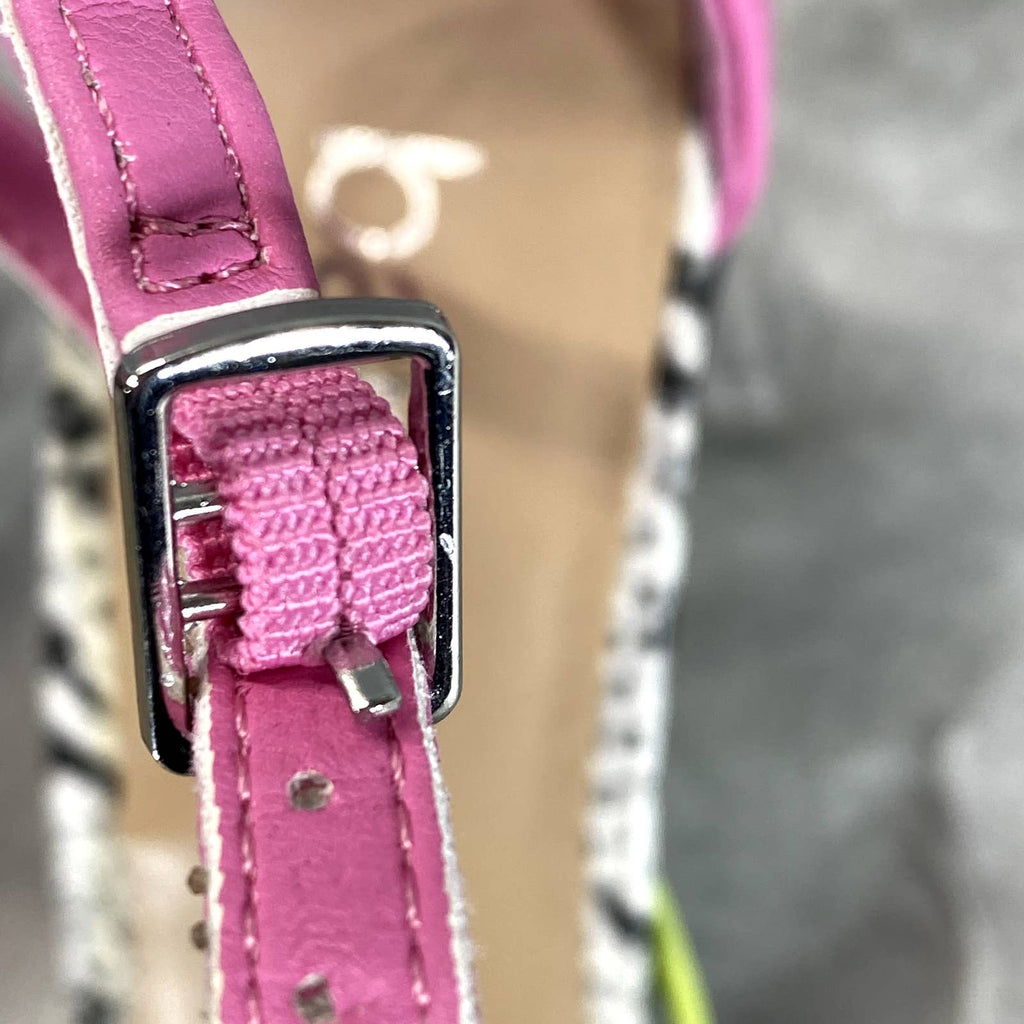 BAR III Women's Multi Smooth Blakke Square-Toe Ankle-Strap Block-Heel Sandal SZ7