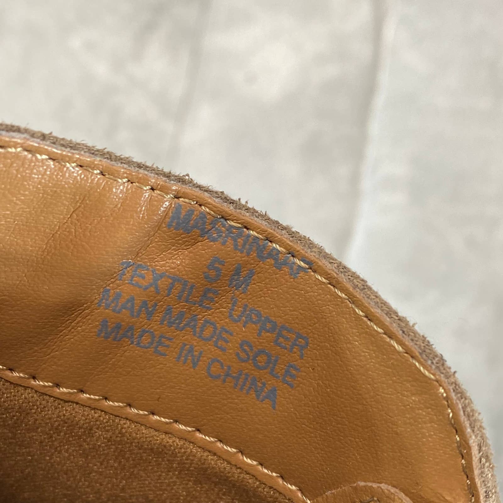 STYLE & CO Women's Taupe Masrinaa Slip-On Block-Heel Ankle Booties SZ 5