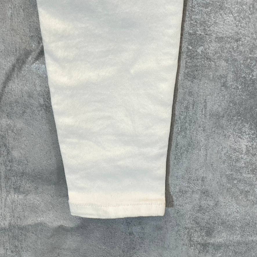 ABOUND Women's White High-Rise Skinny Denim Jeans SZ 25