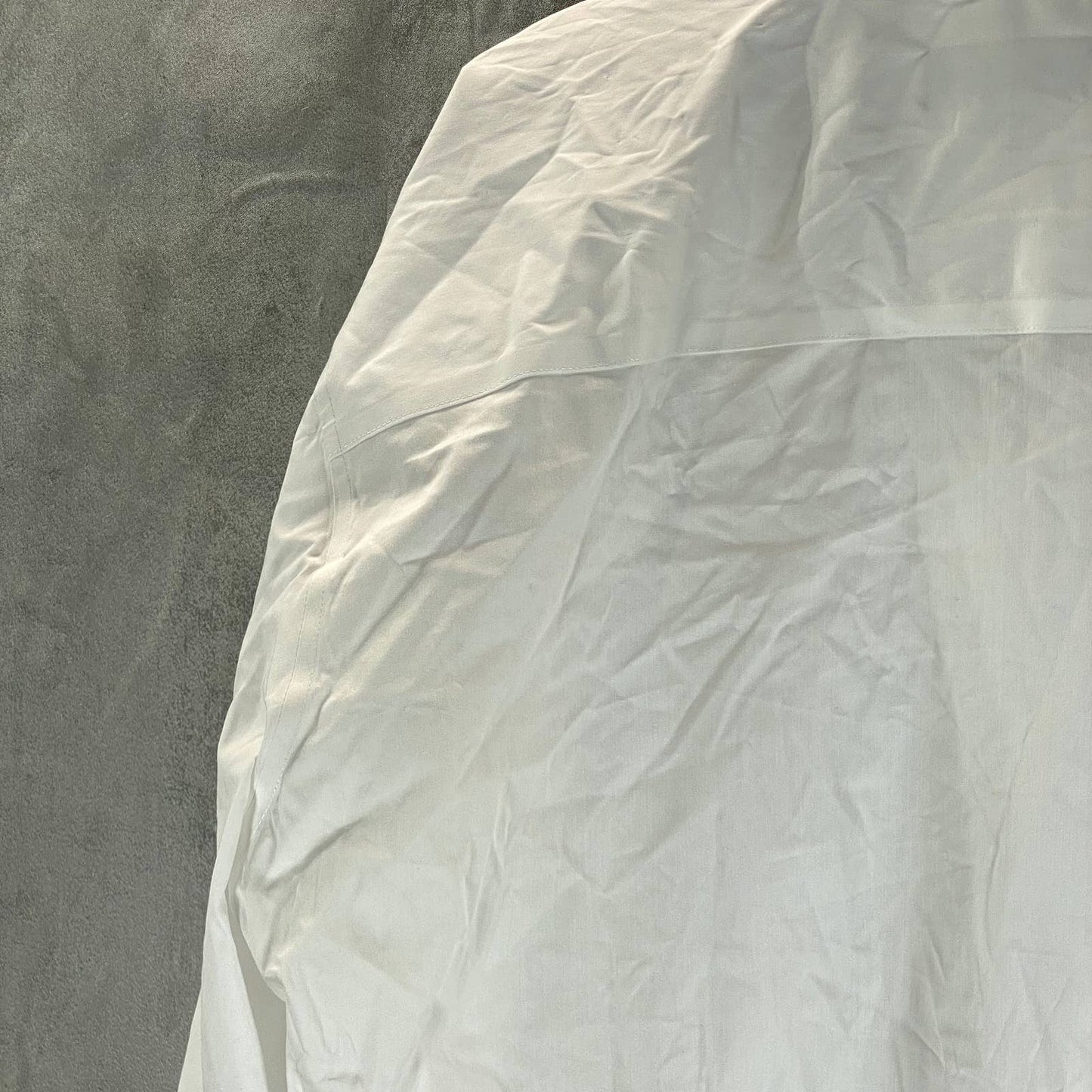 ALFANI Men's White Slim-Fit 2-Way Stretch Button-Up Long-Sleeve Dress Shirt SZXL