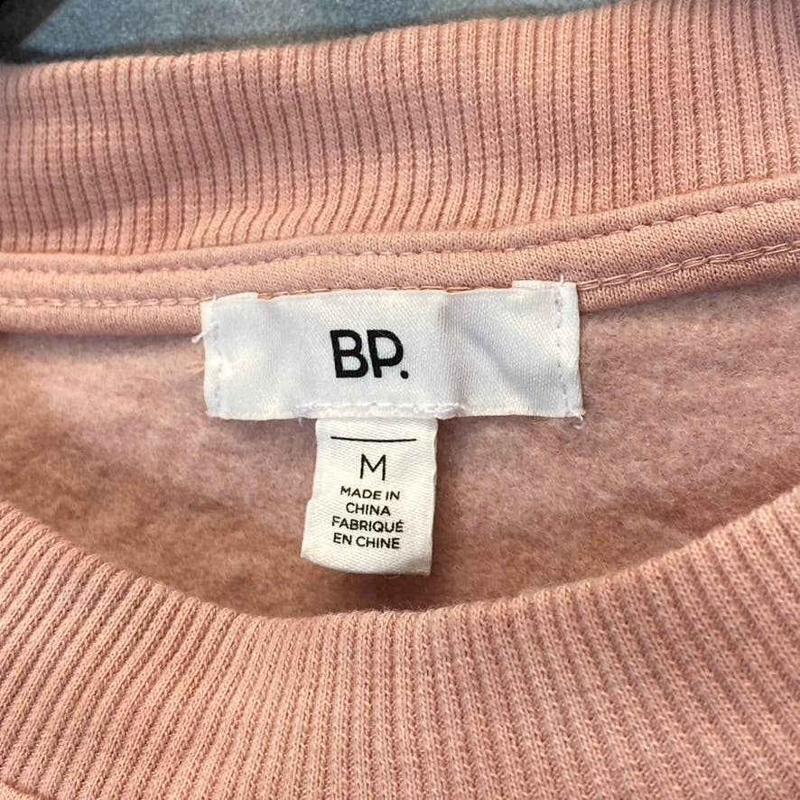BP. Women's Pink Tie-Dye Crewneck Long Sleeve Pullover Sweater SZ M