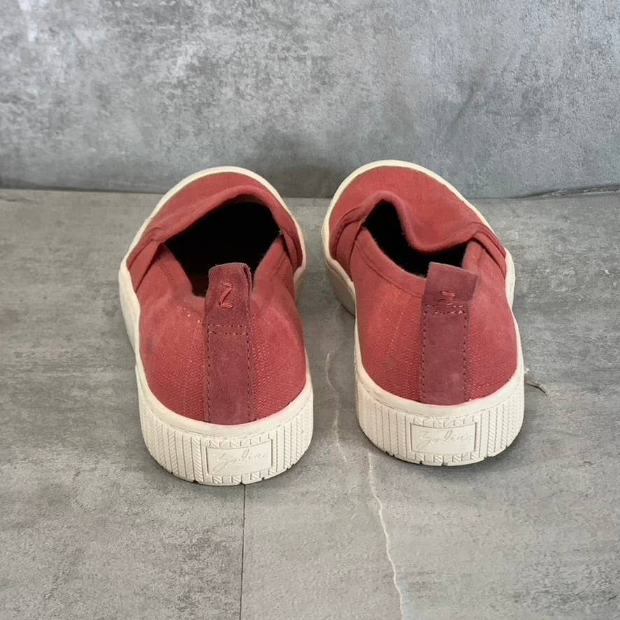 Zodiac Women's Rasberry Ciara Round-Toe Slip-On Low Platform Sneakers SZ 7.5