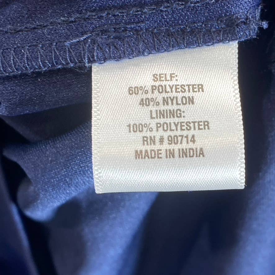 MSK Women's Petite Blue Embroidered Mesh Overlay 3/4 Bell Sleeve Sheath Dress