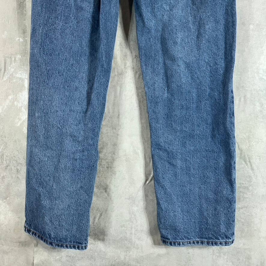 AND NOW THIS Women's Bamse High-Rise Crisscross Cropped Jeans SZ 26