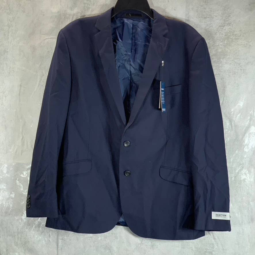 KENNETH COLE REACTION Men's Navy Short Techni-Cole Suit Jacket SZ 44S