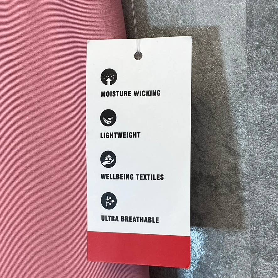 PRO-FIT Activewear Pudra Lightweight Breathable Surplice High-Waist Pull-On Leggings SZ L