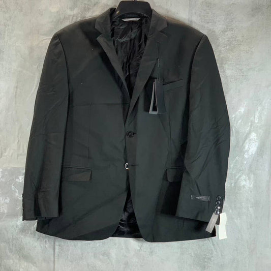 MARC NEW YORK Men's Black Short Modern-Fit Two-Button Suit Jacket SZ 42S