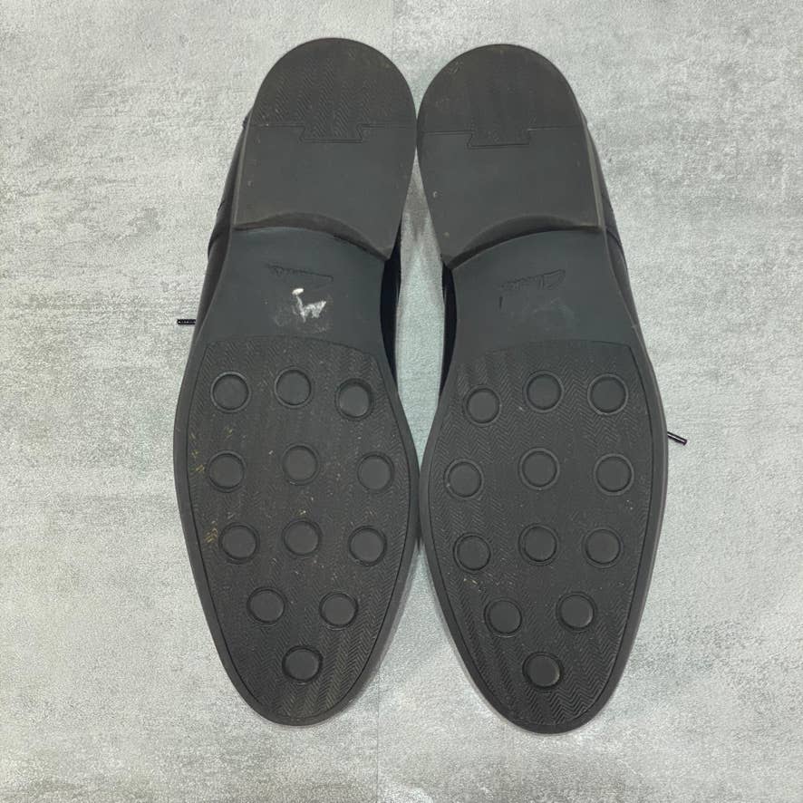 CLARKS Black Whiddon Plain Oxfords SZ 8