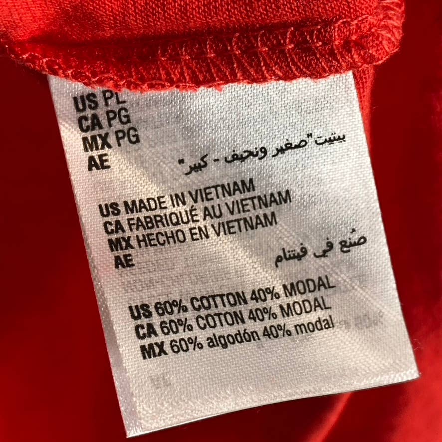 STYLE & CO Women's Petite Loving Red Short-Sleeve Polo Top SZ P/L