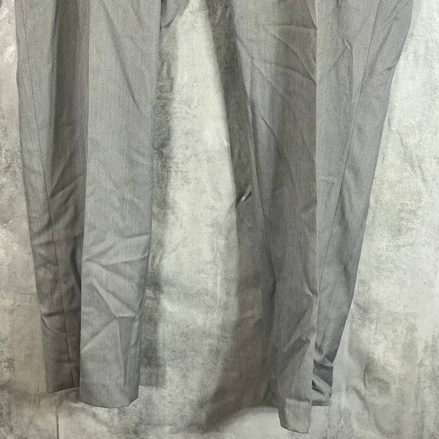 MARC NEW YORK Men's Light Grey Sharkskin Modern-Fit Suit Pants SZ 39X32