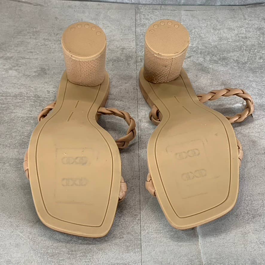 DOLCE VITA Women's Cafe Stella Nairi Braided Square-Toe Slide Sandals SZ 10