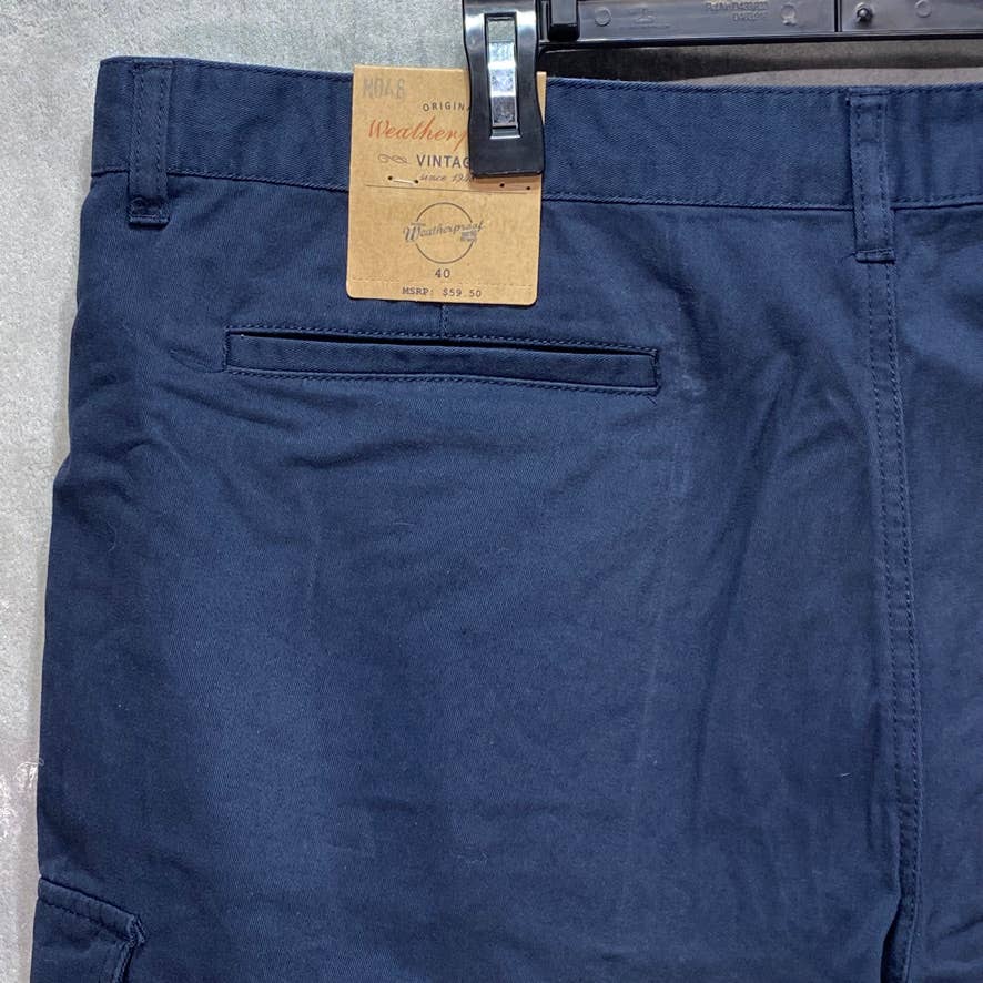 WEATHERPROOF VINTAGE Navy Cargo Shorts SZ 40