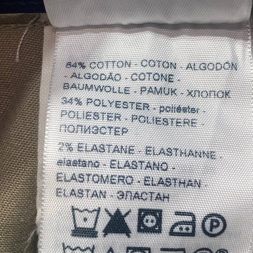 DOCKERS Brown Classic Fit Easy Stretch Khaki Pants SZ 42X30