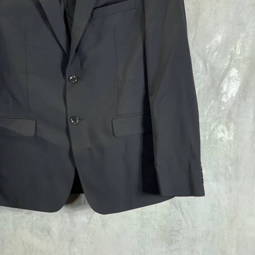 BAR III Men's Black Skinny-Fit Two-Button Wrinkle-Resistant Suit Jacket SZ 42S