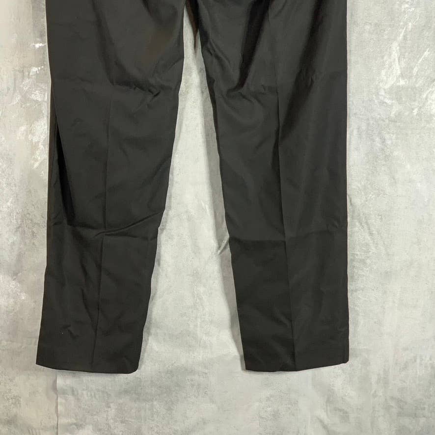 IZOD Men's Solid Black Regular Classic-Fit Suit Pants SZ 34X30