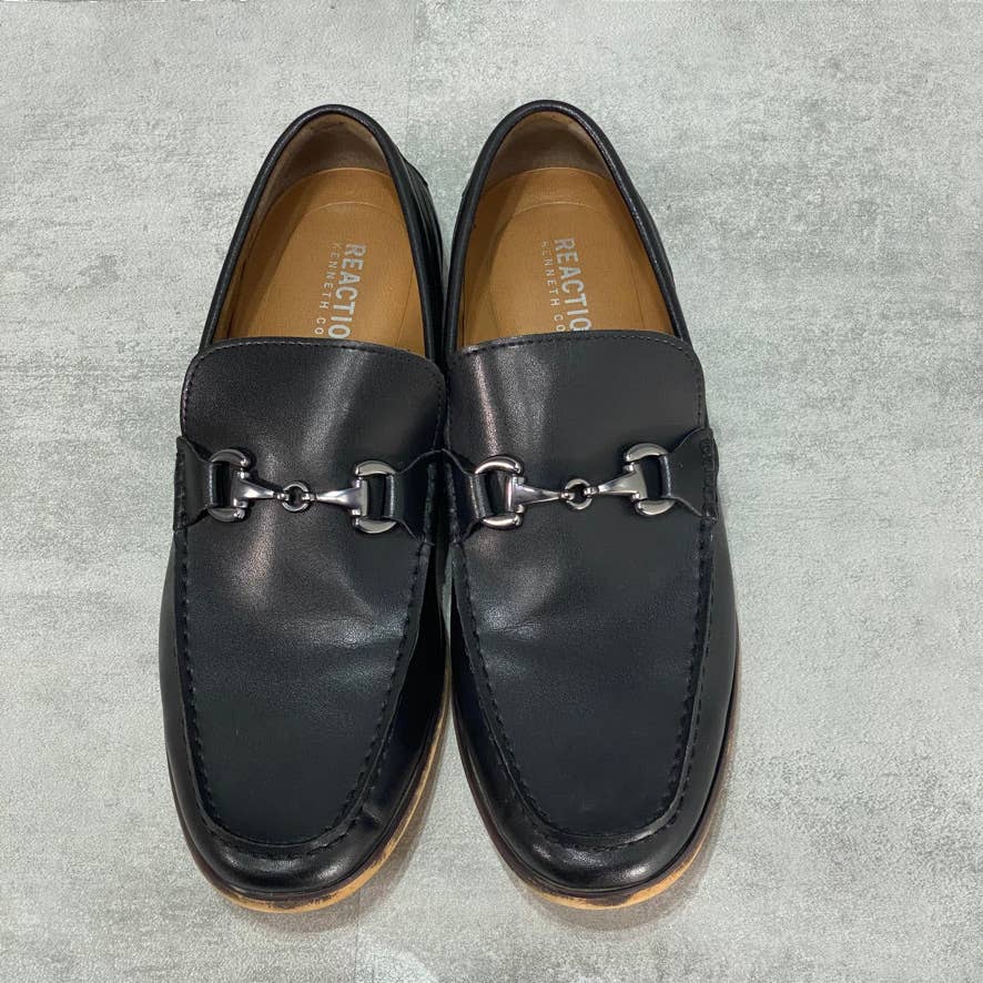 KENNETH COLE REACTION Black Crespo 2.0 Loafers SZ 10.5