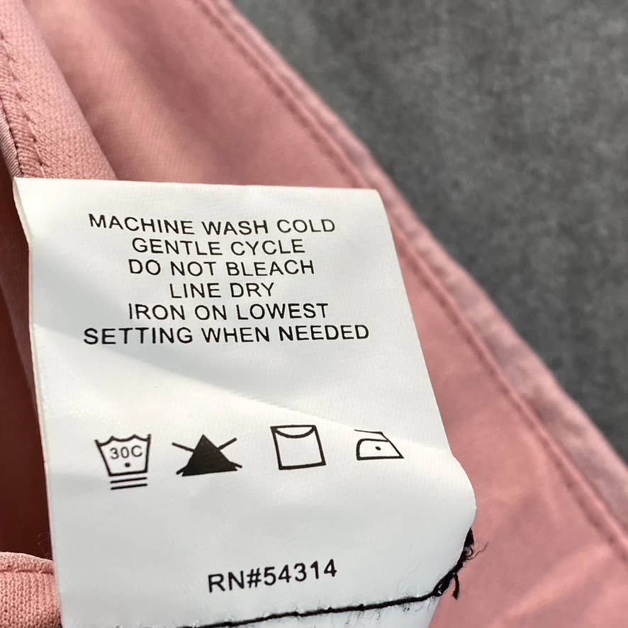 B. DARLIN Juniors' Rose Blush Satin Spaghetti Strap Faux Wrap Tiered Dress SZ5/6