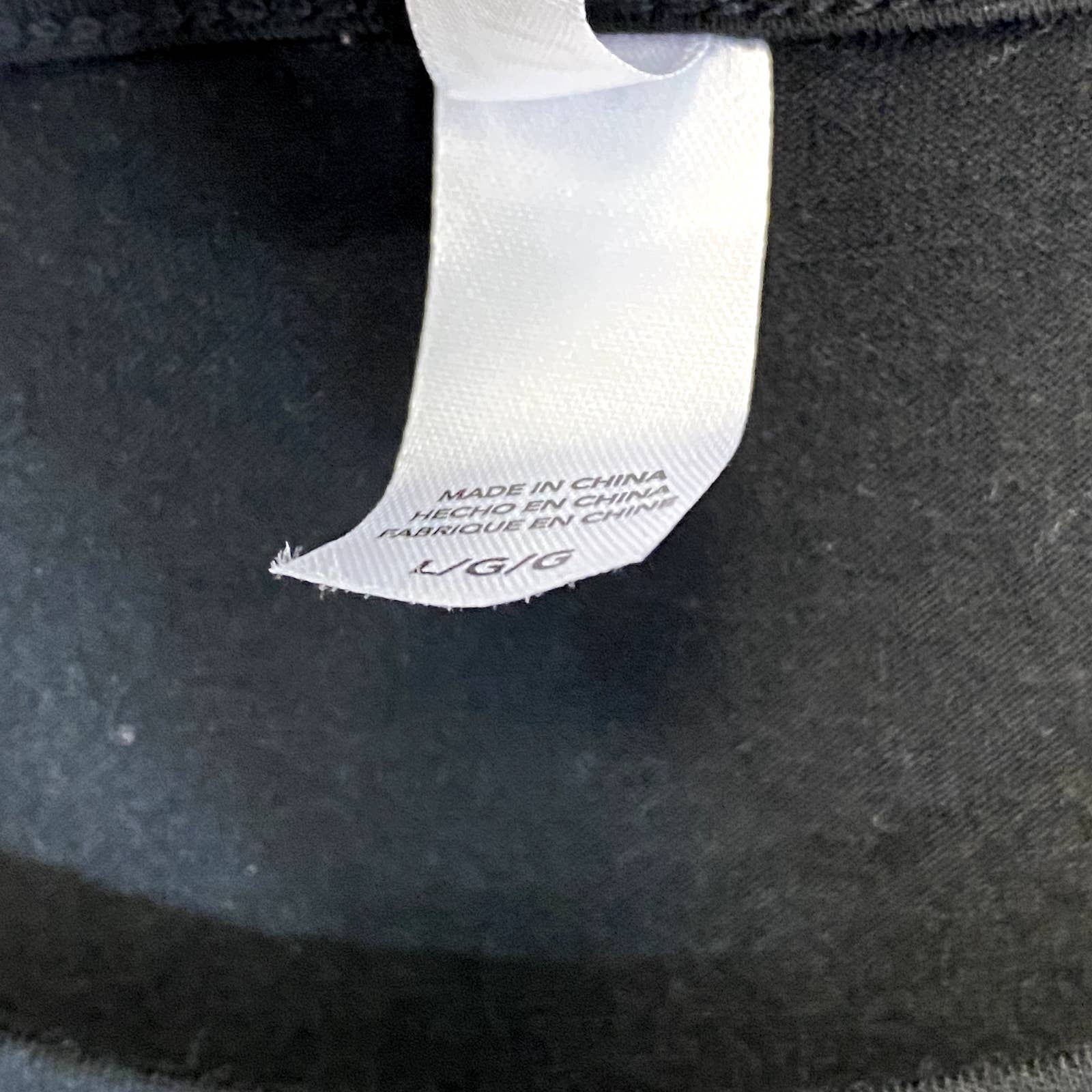 FLORA By Flora Nikrooz Women's Solid Black Scoopneck Short Sleeve T-Shirt SZ L