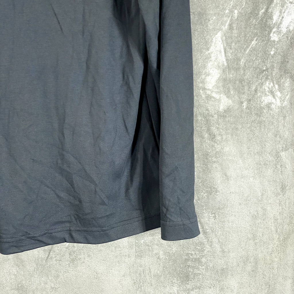 ALFANI Men's Dark Lead Regular-Fit Supima Cotton Crewneck T-Shirt SZ M