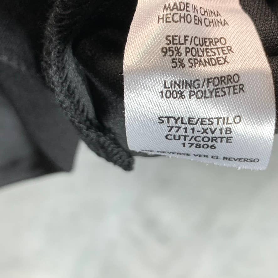 CITY STUDIO Juniors' Black Chain-Fringe Trim Sleeveless Bodycon Mini Dress SZ 5