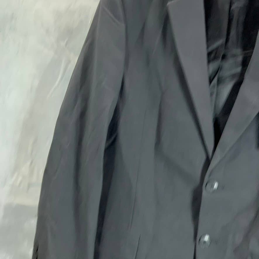 NAUTICA Men's Charcoal Short Modern-Fit Two-Button Bi-Stretch Suit Jacket SZ 42S