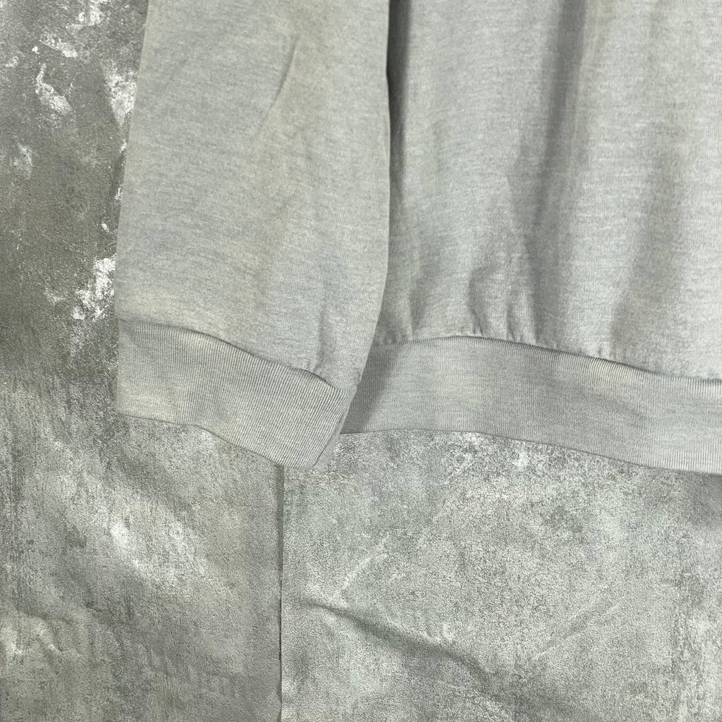 ALFANI Men's Casual Grey Heather Solid Quarter-Zip Pullover Sweater SZ XL