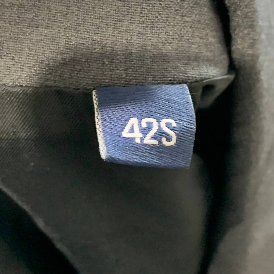 NAUTICA Men's Charcoal Short Modern-Fit Two-Button Bi-Stretch Suit Jacket SZ 42S