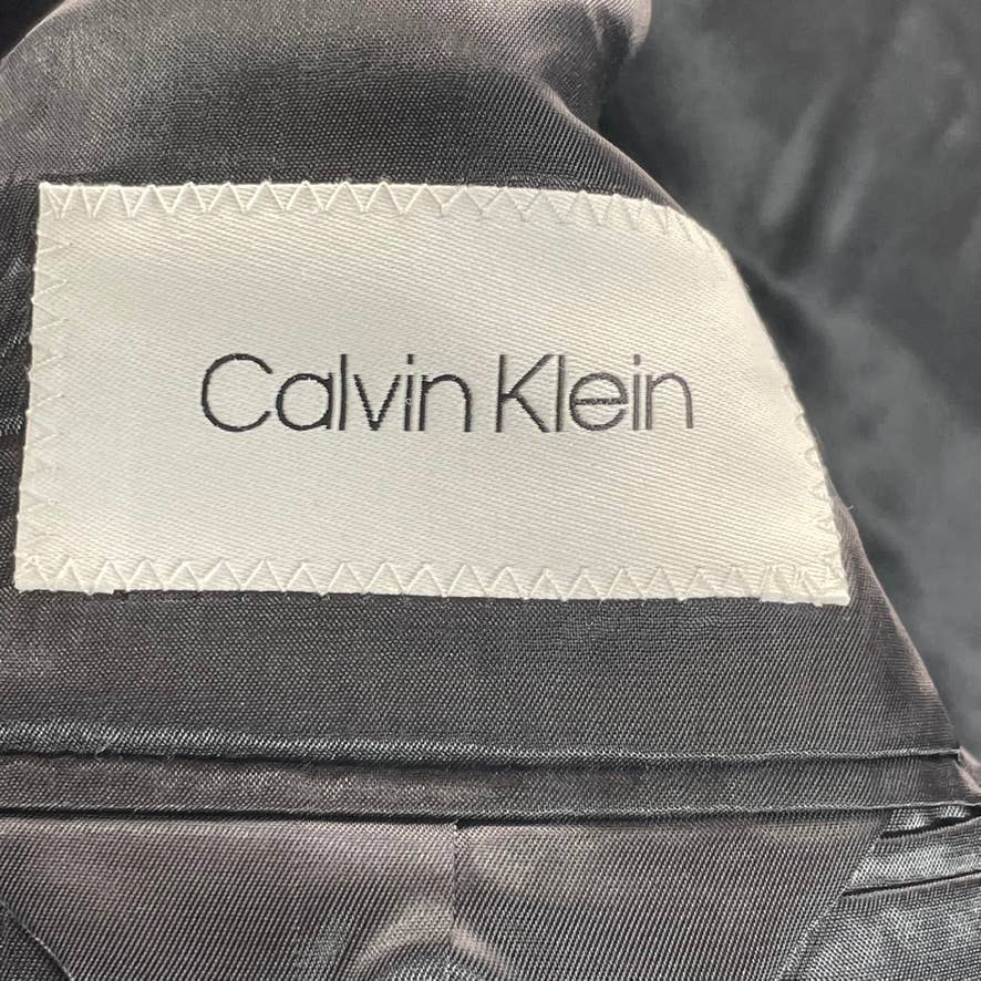 CALVIN KLEIN Men's Navy Solid Infinite Stretch Slim-Fit Two-Button Jacket SZ 44R