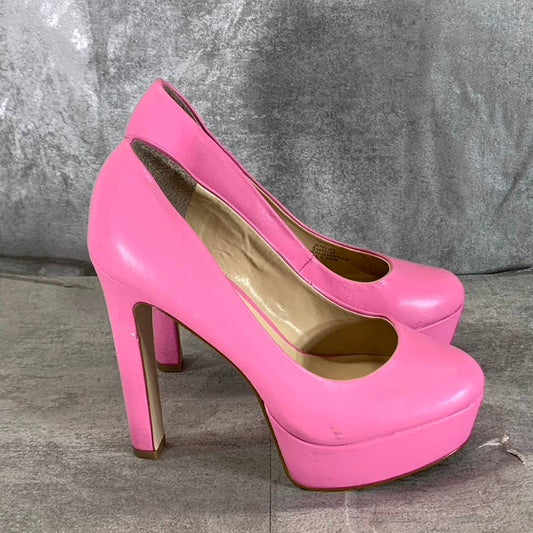 JESSICA SIMPSON Women's Bubble Pink Nellah Platform StIletto Pumps SZ 5.5