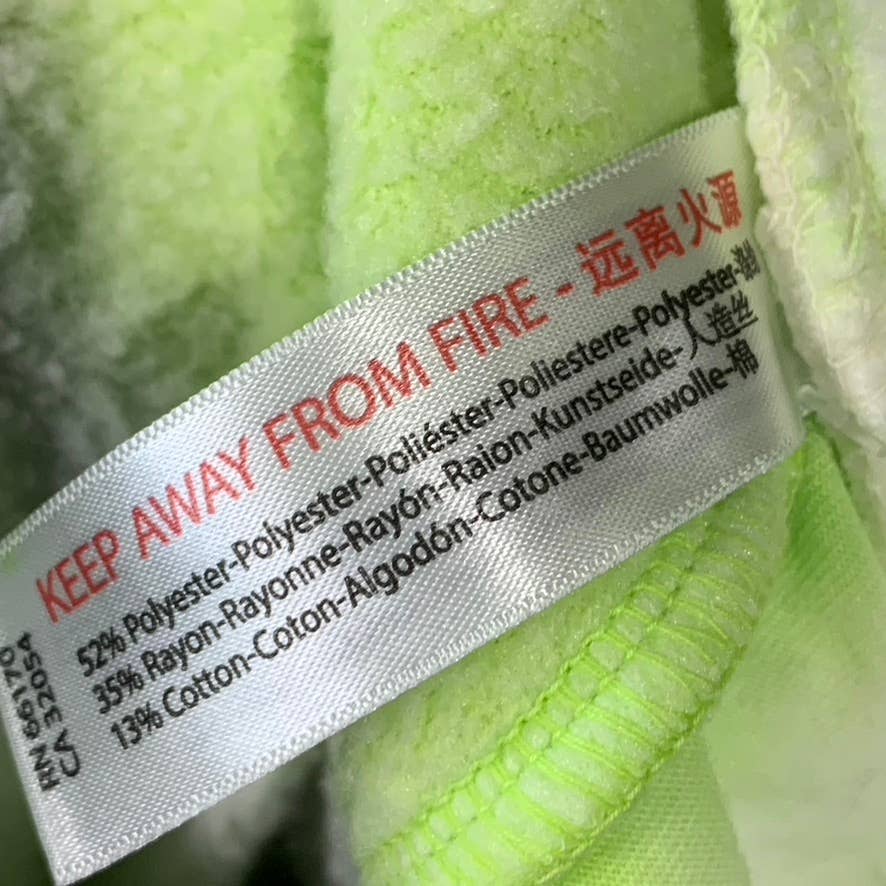 FREE PEOPLE Women's Citron/Grey Drawstring Raw-Edge Hem Pull-On Shorts SZ L