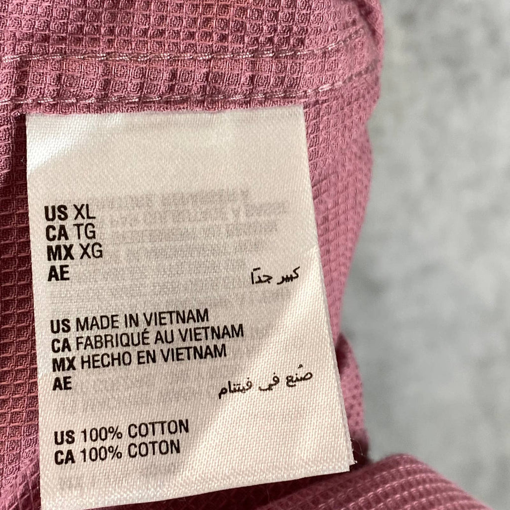 INC INTERNATIONAL CONCEPTS Men's Mesa Rose Textured Regular-Fit Shirt SZ XL