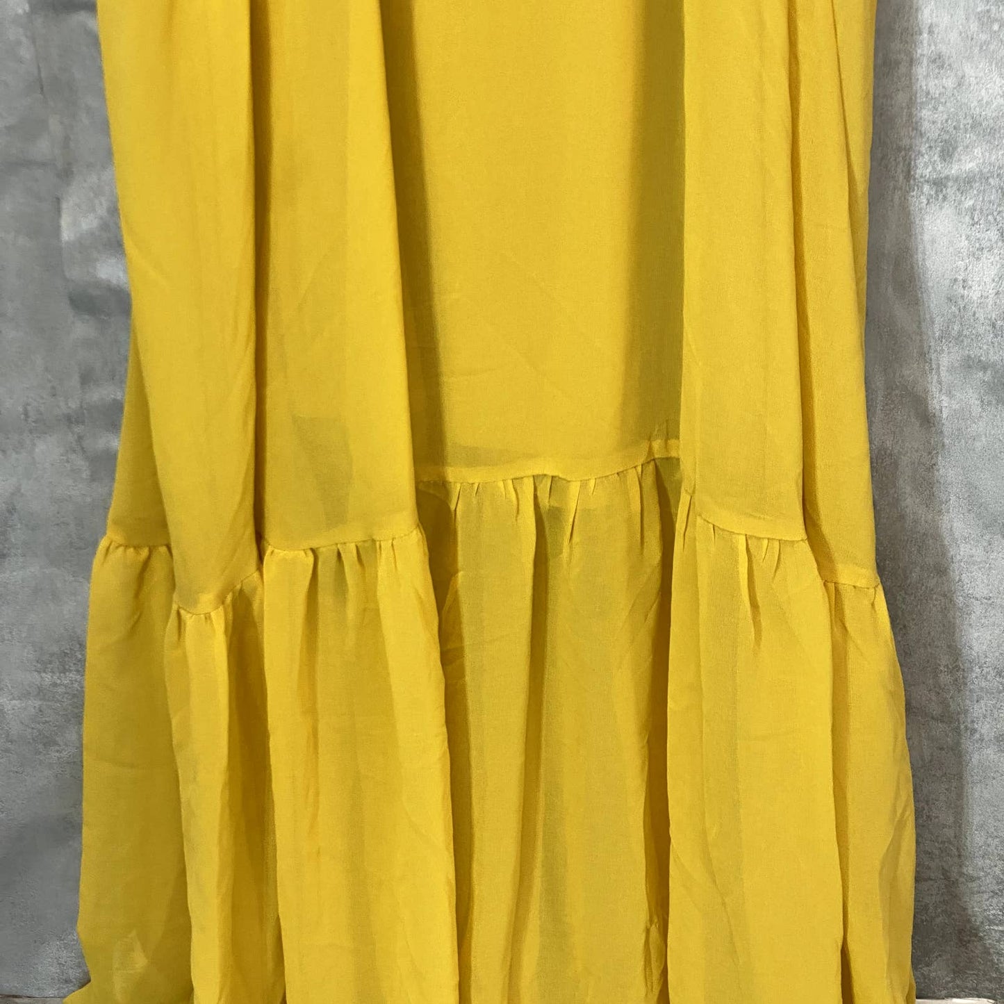 CITY CHIC Women's Plus Size Golden Flutter Sleeve Wrap Maxi Dress SZ XXL