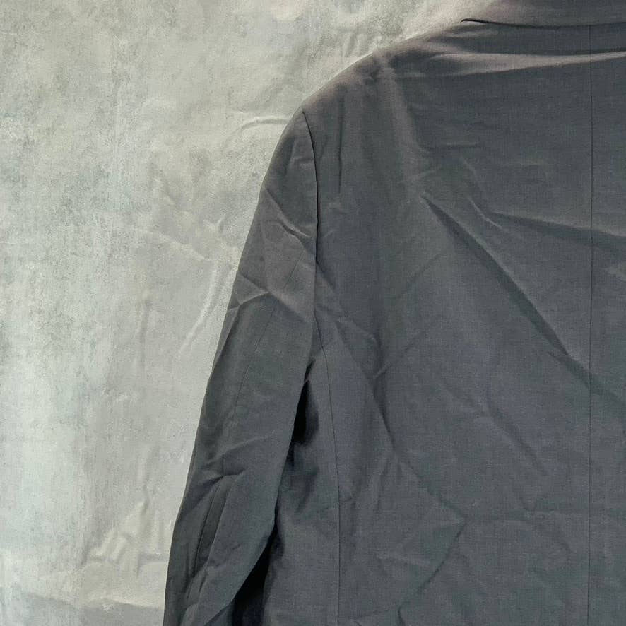 NAUTICA Men's Charcoal Short Modern-Fit Two-Button Bi-Stretch Suit Jacket SZ 42S