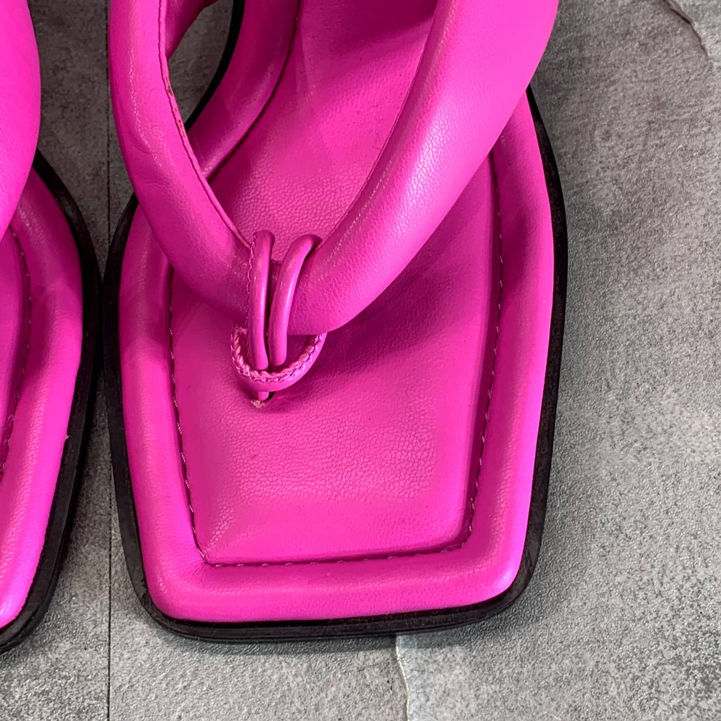 CIRCUS By SAM EDELMAN Women's Pink Punch Skeet Square-Toe Dress Sandals SZ 7.5