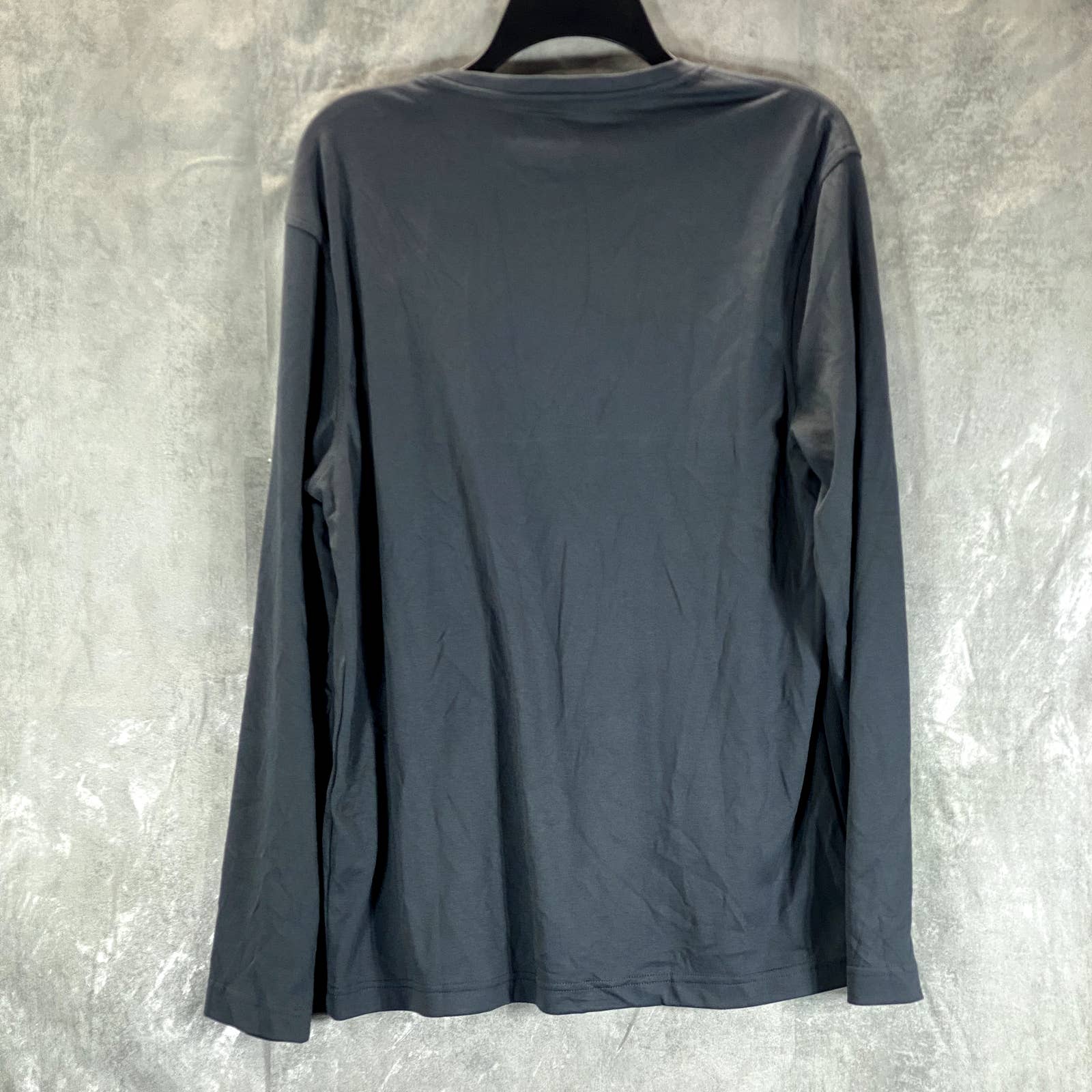 ALFANI Men's Dark Lead Regular-Fit Supima Cotton Crewneck T-Shirt SZ M