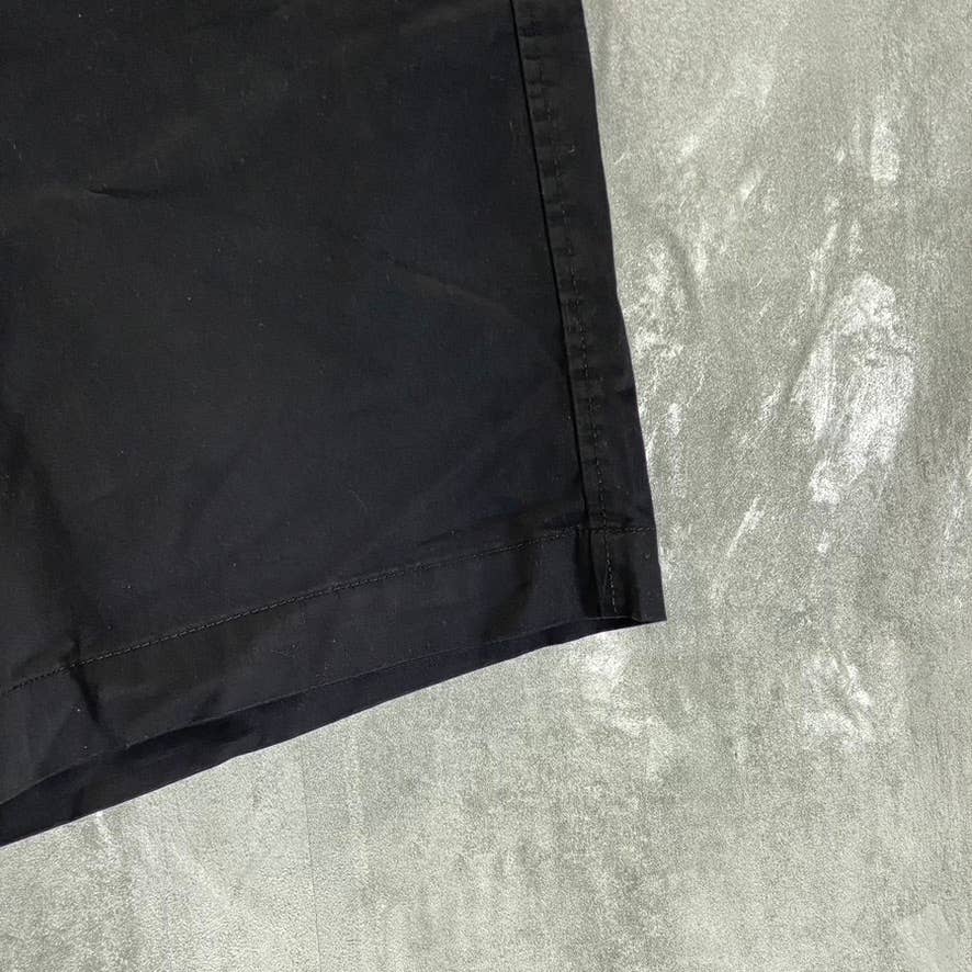 CALVIN KLEIN Men's Black Regular-Fit Chino Shorts SZ 40