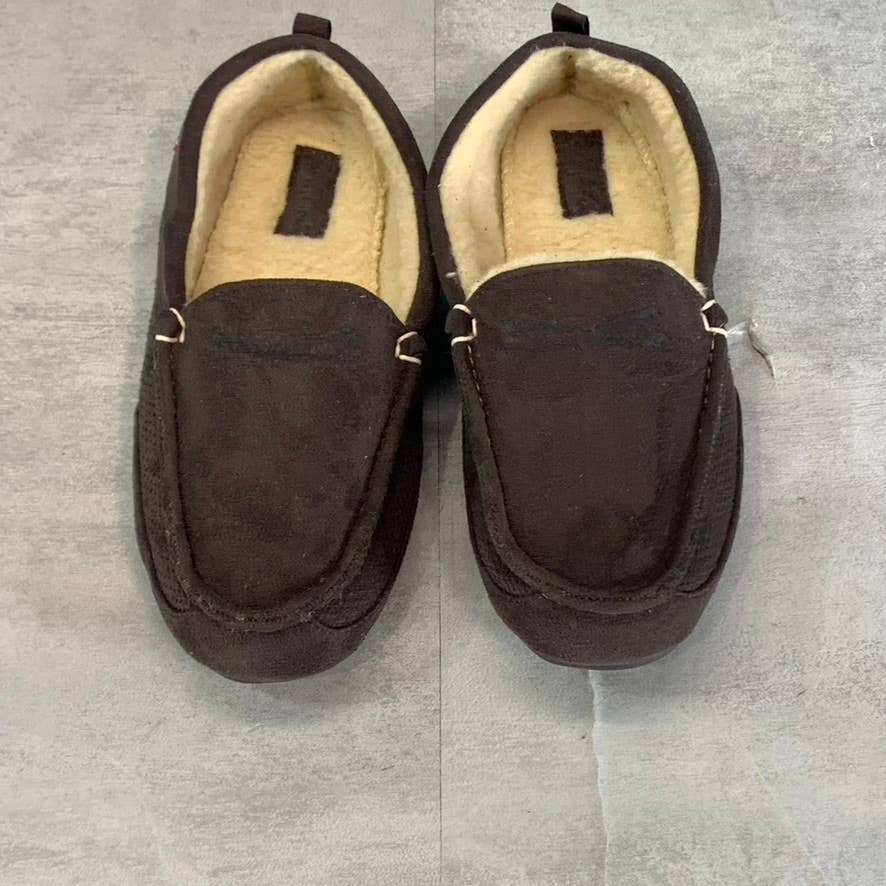 LEVI'S Men's Brown Harlin 2 Microsuede Venetian Slippers SZ M(8-9)
