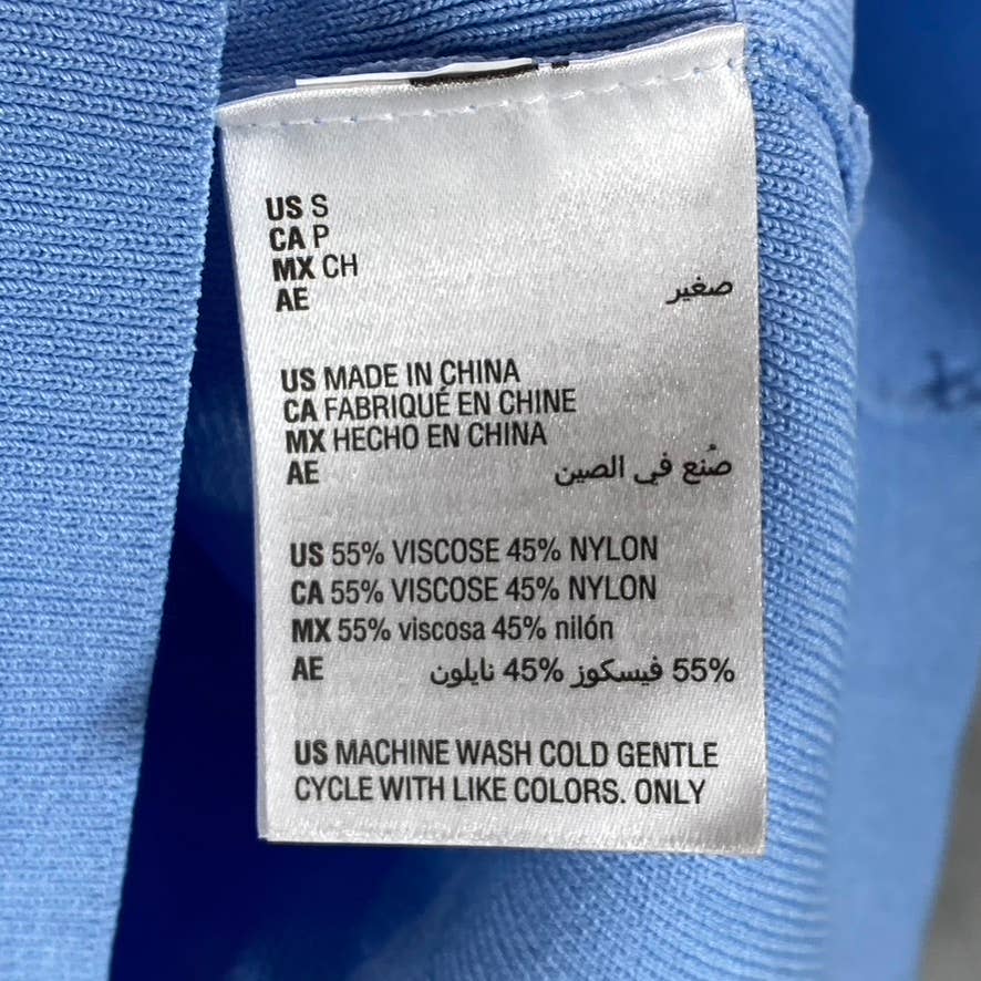 INC INTERNATIONAL CONCEPTS Women's Dutch Canal Square-Neck Pointelle Top SZ S