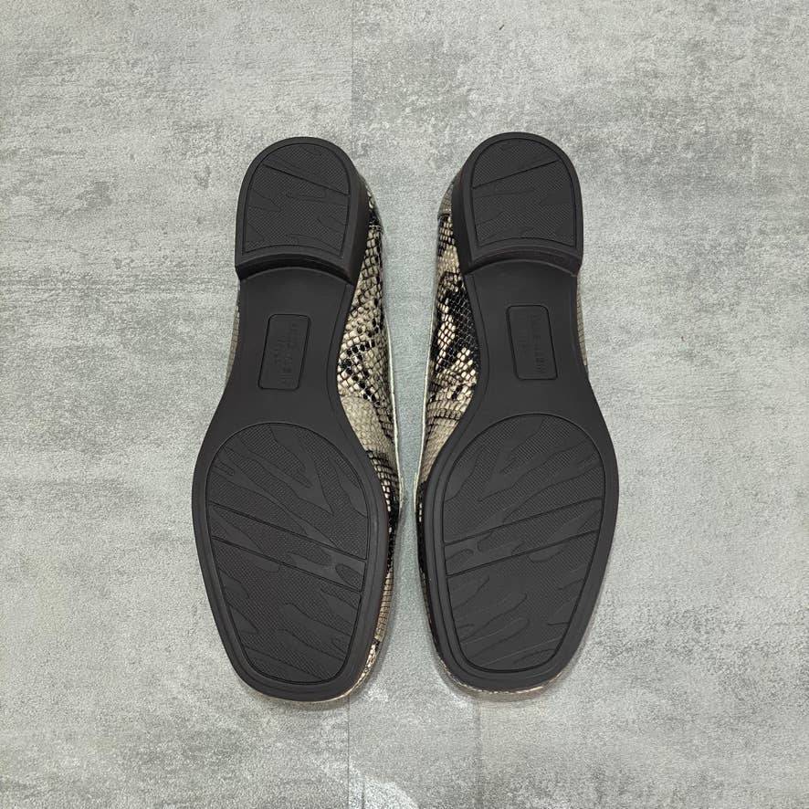 ANNE KLEIN Animal Print Valisity Loafers SZ 6.5